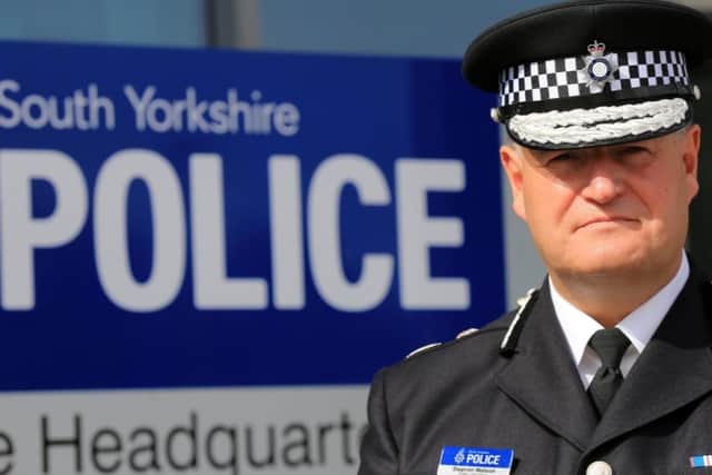 South Yorkshire's Chief Constable, Stephen Watson