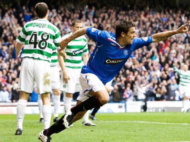 2007-08
Nacho Novo staked a claim for a more regular start after emerging to hit a double at Ibrox in a 3-0 win, including an early header and late penalty on October 20, 2007.