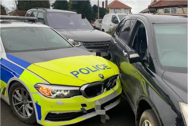 A man has been charged after a police pursuit through Sheffield