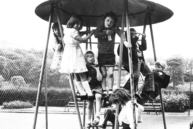 The children's playground at Crookes Valley Park, June 15, 1976
Picture: Sheffield Newspapers