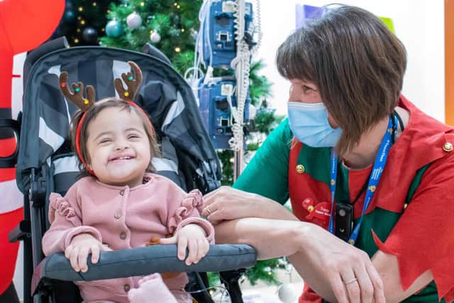 Children receive care 352 days a year at Sheffield Children's Hospital