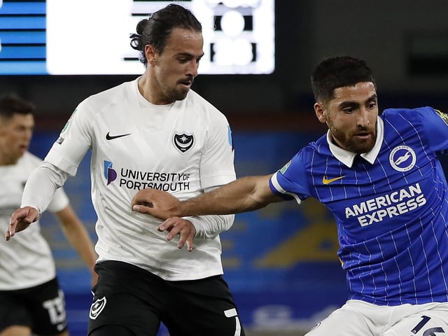 Pompey’s brightest attacking performer