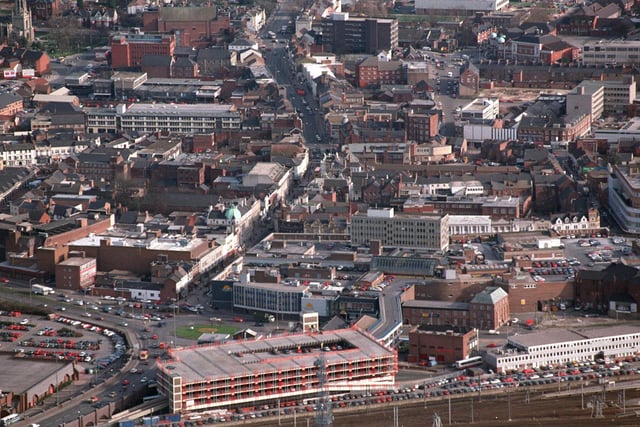 Aerial Views - Frenchgate Centre.