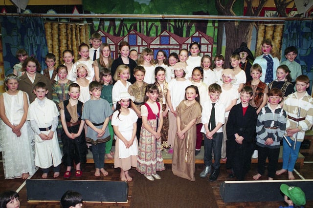 Pupils from South Hylton Primary School staging their annual pantomine Babes in The Woods. Were you a part of the cast?