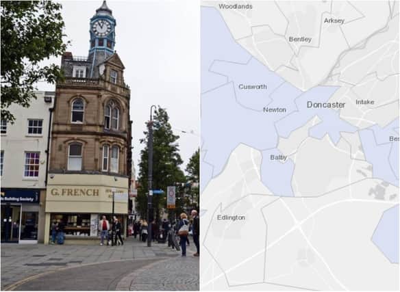 These are the places in Doncaster with cases of coronavirus.