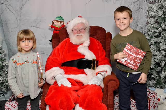 Who can you spot meeting Father Christmas in these throwback snaps going back to 2006?