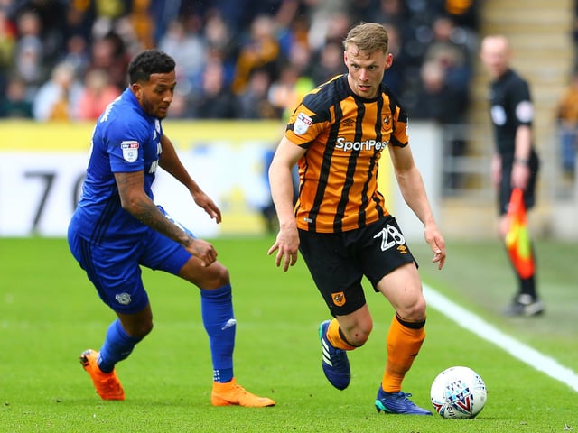 The left-back hasn't been a regular for the Tigers this season. He could be an option should Pompey fail to sign Steve Seddon on a permanent.