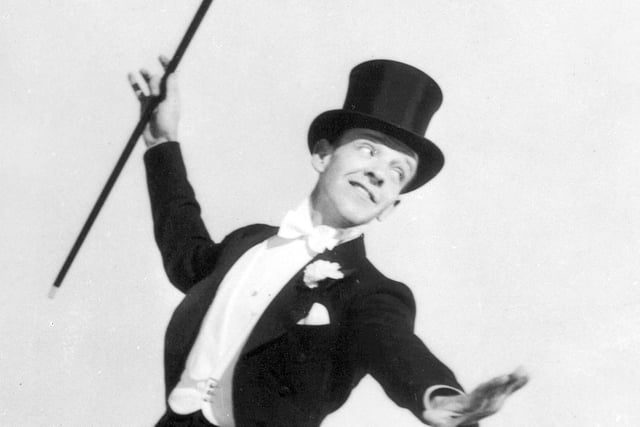 Fred Astaire  was another of the famous faces who checked in at the Central Hotel. 