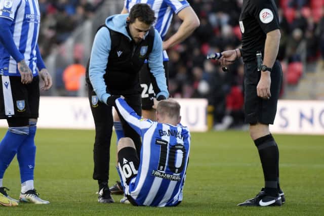 Barry Bannan hopes to not be out for Sheffield Wednesday too long. (Steve Ellis)