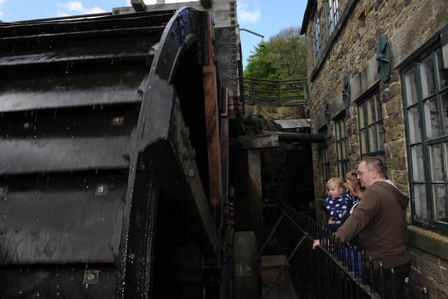 The water wheel at Abbeydale Industrial Hamlet. Picture: Andrew Roe.