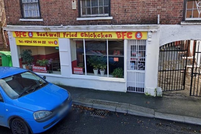 ​Beetwell Fried Chicken (BFC) at 13-15 Beetwell Street, Chesterfield; rated five stars on October 12