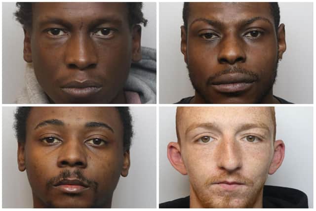 Members of a drugs gang in Sheffield involved with heroin and cocaine have been jailed