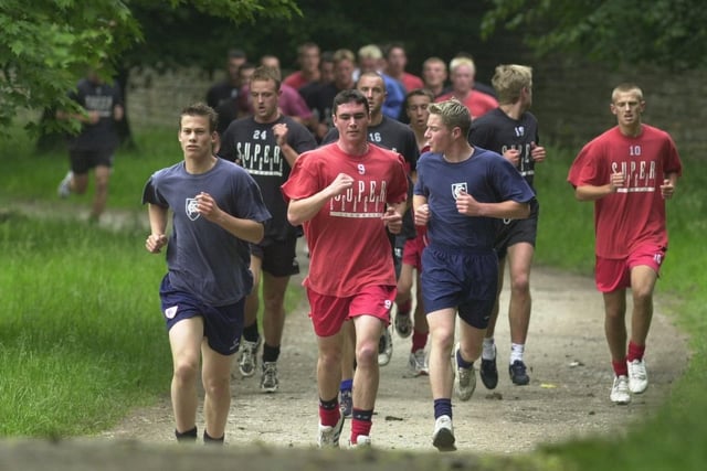 Group run at Chatsworth, 2000.