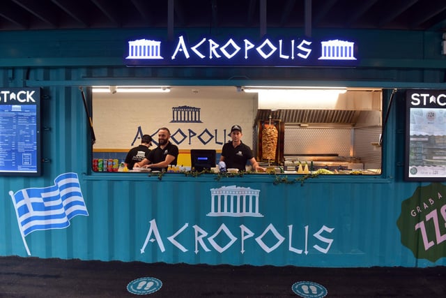 Acropolis is one of the most popular traders thanks to its award-winning Greek food. Options include a chicken gyros for £7, vegan souvlaki £7 and grilled halloumi £2.80.
