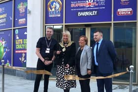 Councillor Caroline Makinson, mayor of Barnsley, opened Superbowl UK's twelfth branch in the Glass Works complex.