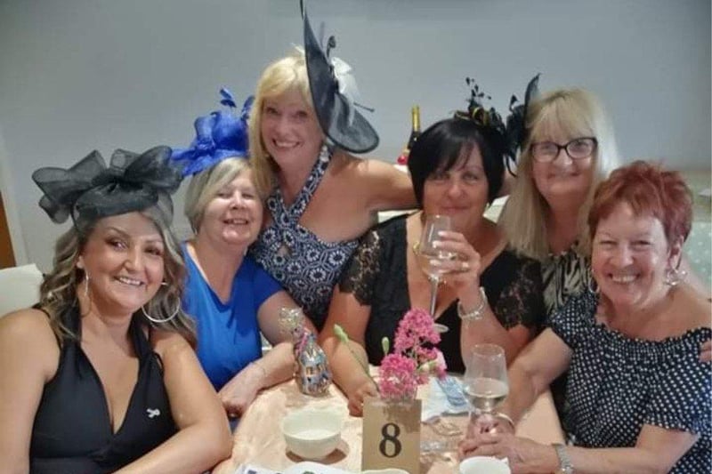Fun all round at Ascot Ladies Day 2021 in aid of Breast Cancer Now at Anston Cricket Club