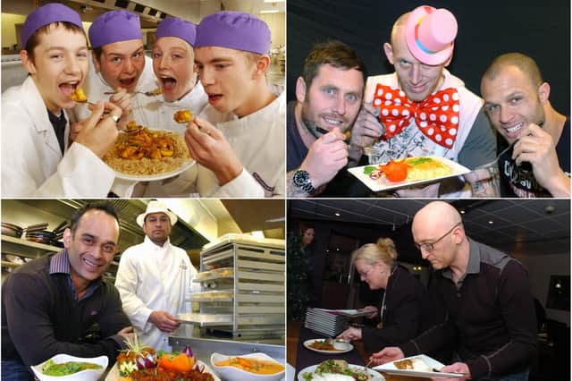 See if you can spot someone you know in our curry round-up.