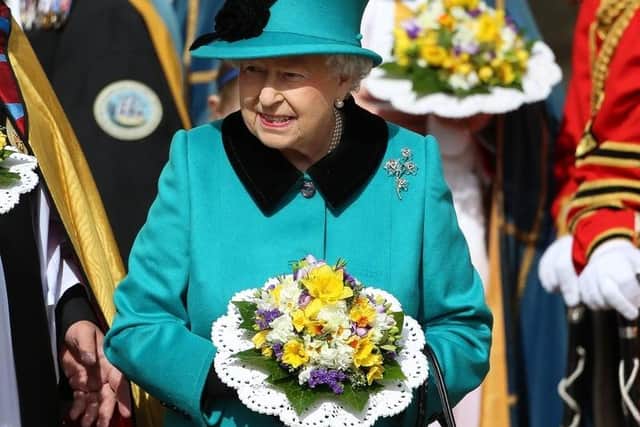 The Queen visits Sheffield  for Maundy Thursday April 2015