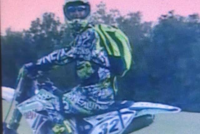 Police are looking to speak to the motorist pictured in connection with an off-road bike rider who failed to stop for officers.