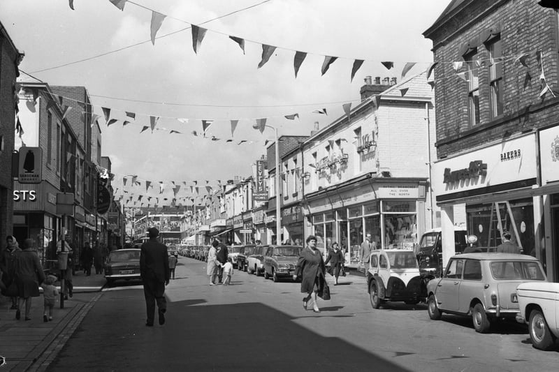 The flags were out in Blandford Street in July, 1966 as England embraced World Cup fever.