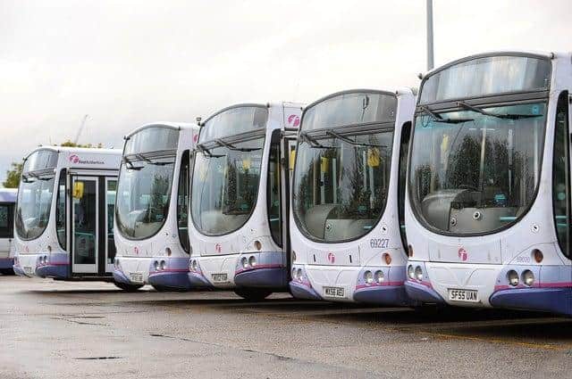 Police action has been taken against vandals who targeted buses in Sheffield