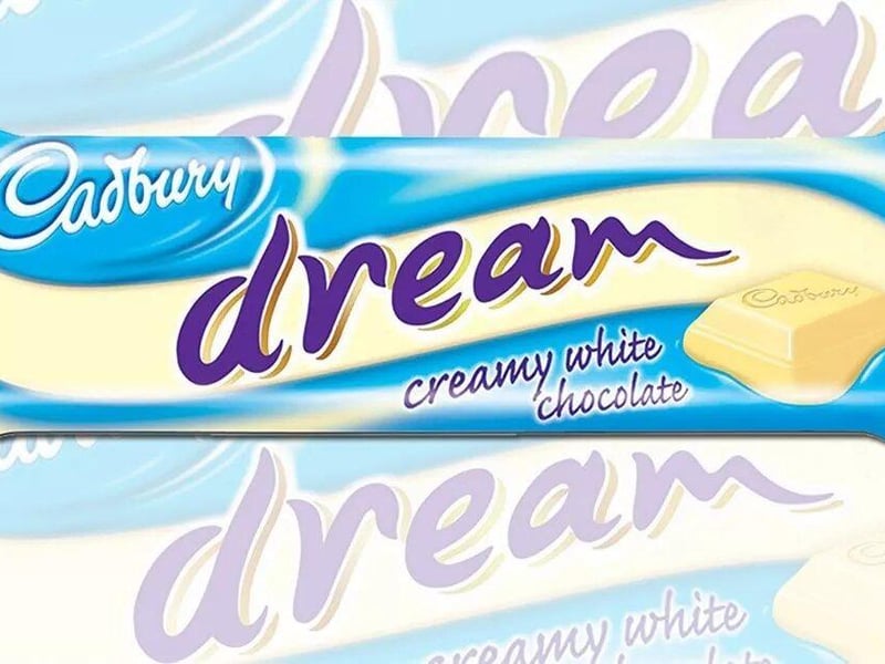Dream was a white chocolate bar created by Cadbury, launched in the UK in 2002. However, the bars were sadly discontinued due to a lack of popularity. Many fans have called on Cadbury for its return.