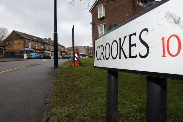 Crookes and Crosspool's population fell by 1.1 per cent from 2014 to 2019.