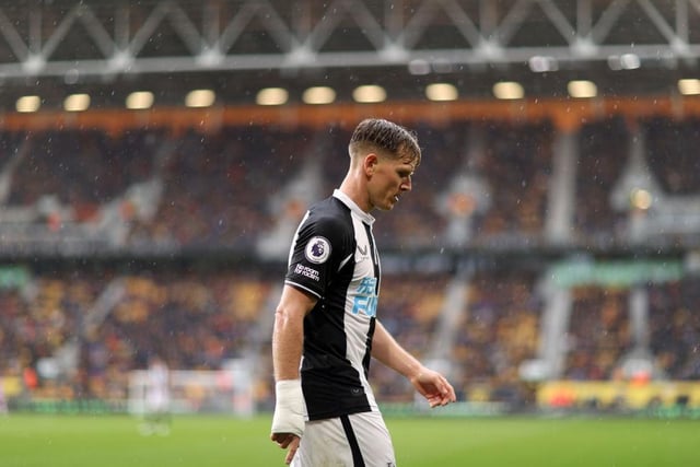 (for Dummett 30) As busy as they come when he was thrown on midway through the opening half. Covered well when his centre-backs needed him.