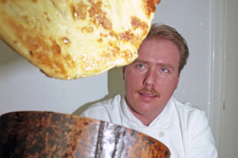 East Durham Community College bistro chef Wayne Reed was pictured tossing pancakes in 1997. Does this bring back happy memories?