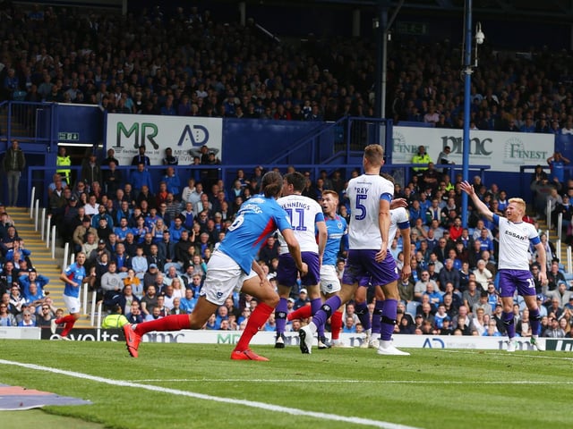 A corner is cleared to the midfielder 25 yards out and the resulting hit is a thing of controlled beauty.