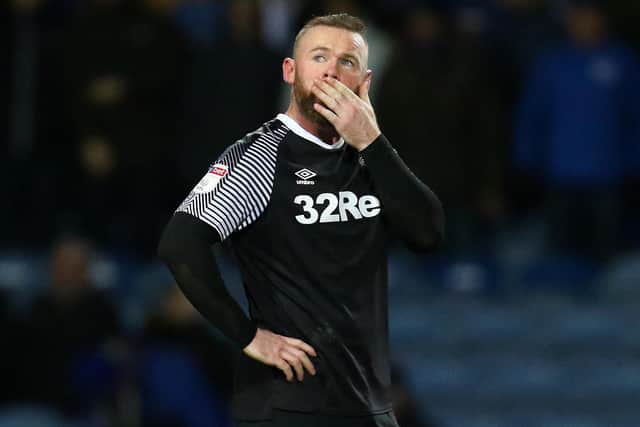 Former Manchester United and England star Wayne Rooney is expected to feature for Derby County against Sheffield Wednesday at Hillsborough on Saturday. Mark Kerton/PA Wire.
