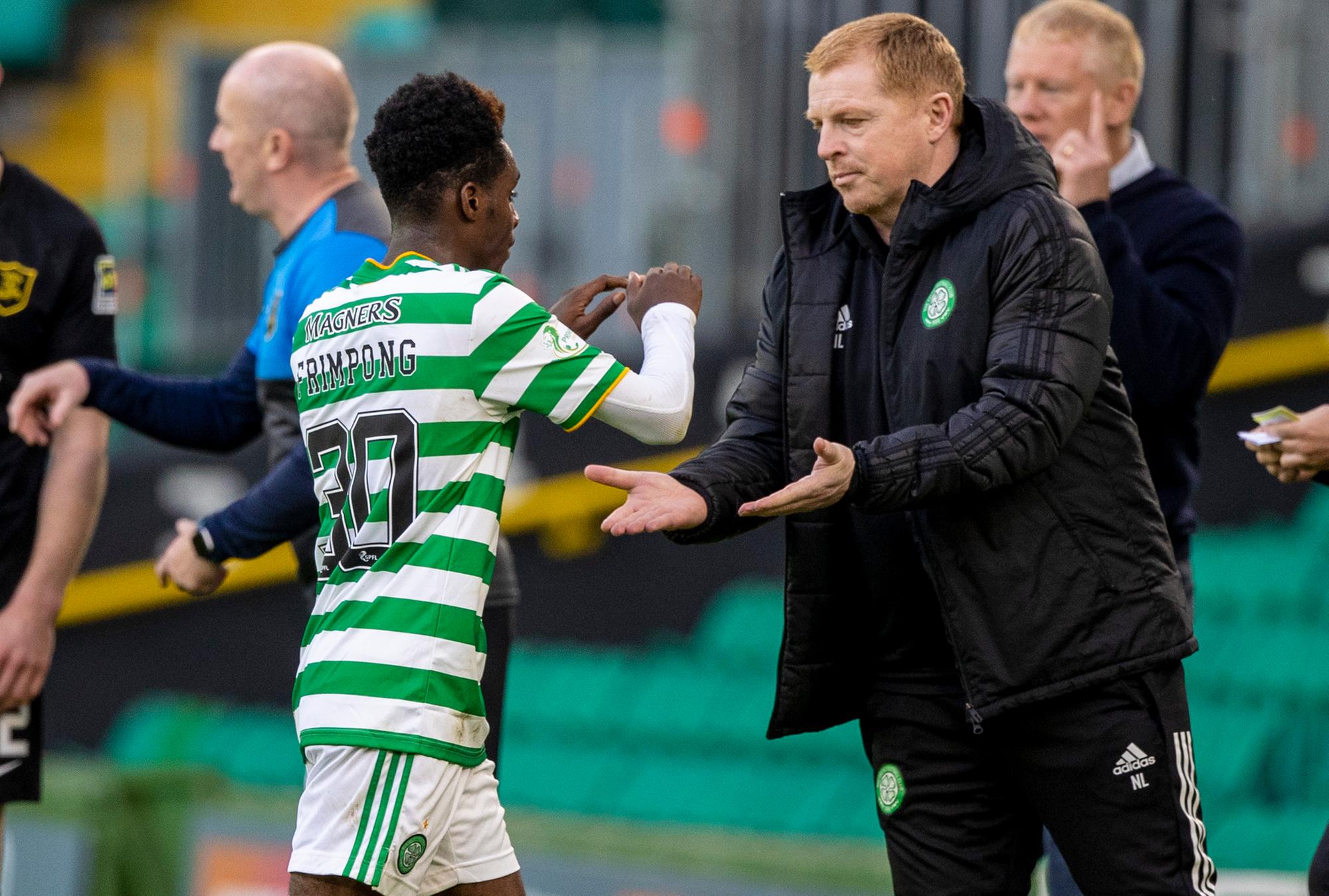 Neil Lennon is on the lookout for a new right-back after Jeremie Frimpong's departure. Picture: SNS
