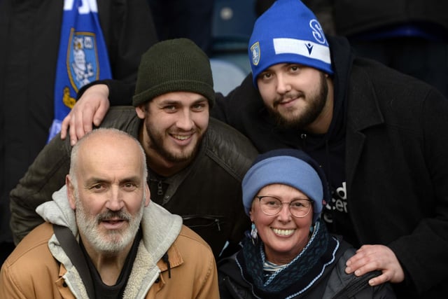 No Xmas joy for Owls fans at Hillsborough and Coventry for the festive matches.    Pic Steve Ellis