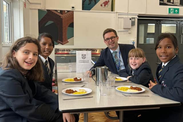 Principal David Scales says the whole school has embraced Family Dining very positively
