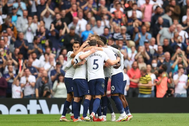 Spurs were top in the opening month of the season but dropped after three straight defeats. Current points total: 12.