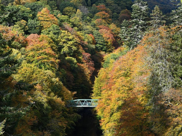 Garry Bridge at Linn of Tummel.