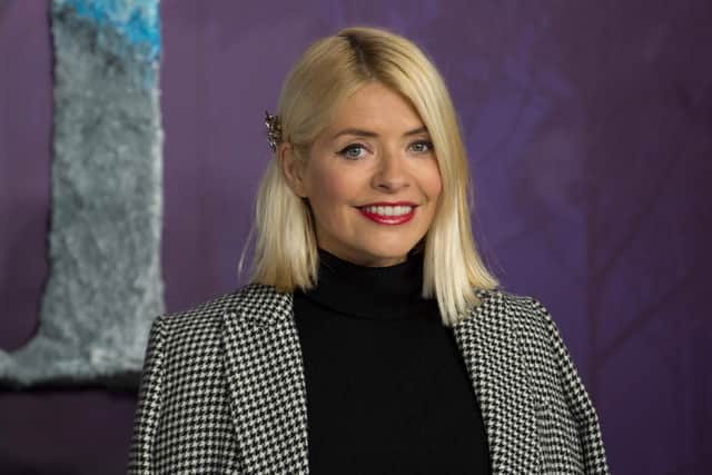 Holly Willoughby attends the "Frozen 2" European premiere  at BFI Southbank (Photo by Stuart C. Wilson/Getty Images)