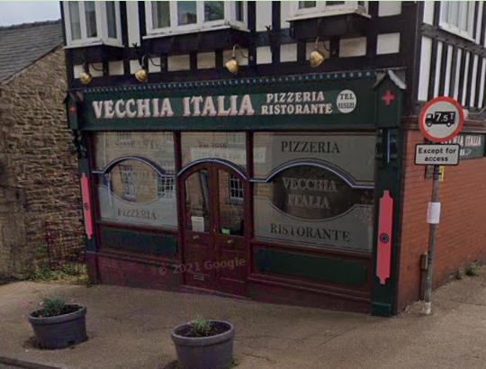Vecchia Italia, 15 Market Street, Chapel-en-le-Frith, High Peak, SK23 0HP. Rating: 4.8/5 (based on 169 Google Reviews). "C'mon everybody! It's just fabulous food and service. 5 stars every time!"