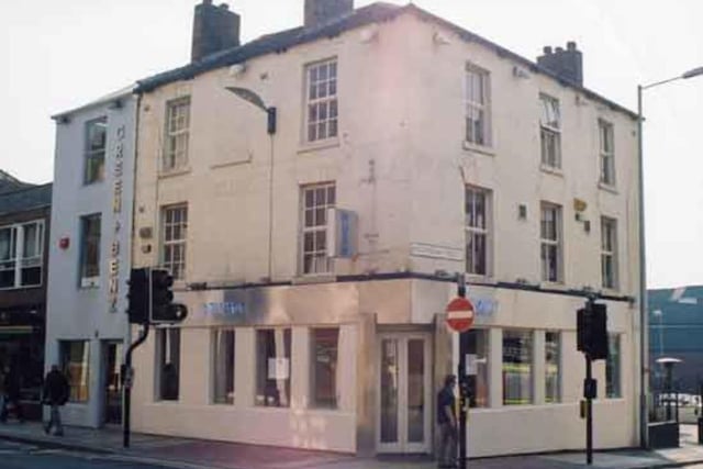 The Hush Bar, formerly the Foresters Inn, on Division Street, Sheffield city centre. It is today The Gatsby cocktail bar.