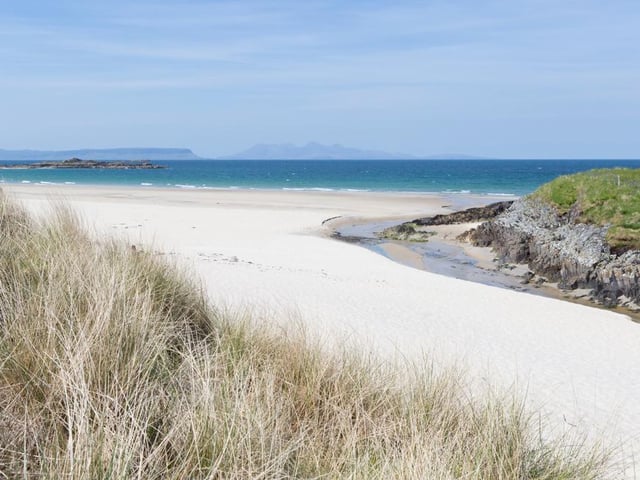 “The beaches along this coast are stunning. White sand and blue sea and so close to home! We pretty much had the beach to ourselves and the view with the mountains as a back drop was just out of this world.”