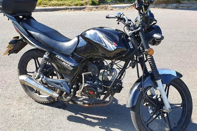 South Yorkshire Police said a person had travelled from Goole to purchase the bike.