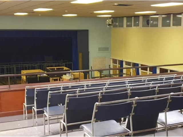 The old assembly and dinner hall.