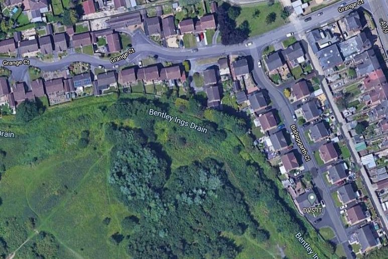 Almost no trace can be seen of the former rugby ground at Tatterfield now. Picture: Google