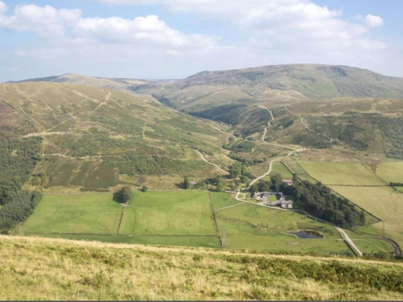 Mosspeeble House can be found near Langholm in the Ewes Valley, surrounded by 1,130 acres of countryside.