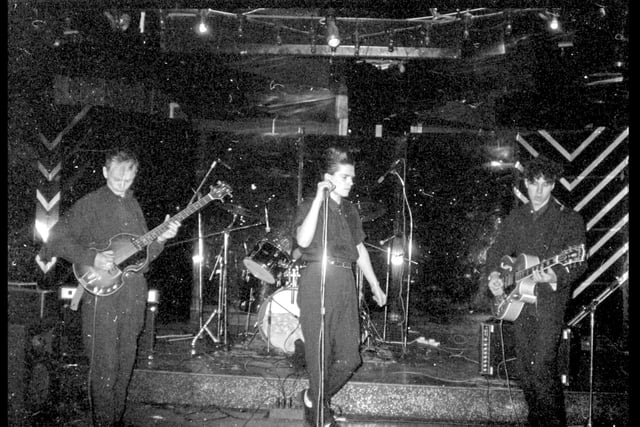 The first ever Emptifish show at Granny's in The Tricorn Centre in Portsmouth in 1983. 
.