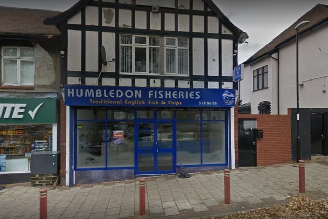 Cod (Jumbo) and Chips from Humbledon Fisheries came in at number nine.
Image by Google Maps.