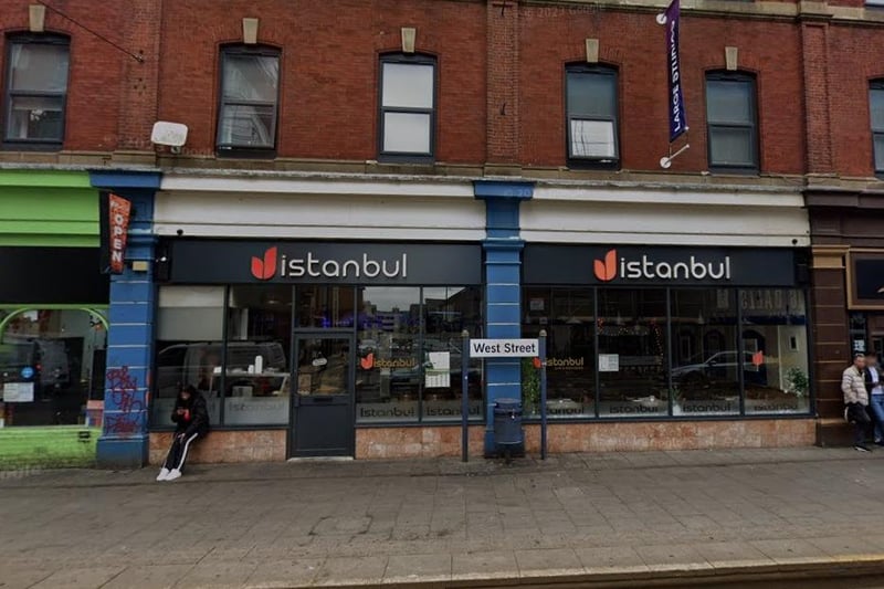 Istanbul Restaurant, on 152-154 West Street, City Centre, received a five-star food hygiene rating on August 6, 2019.