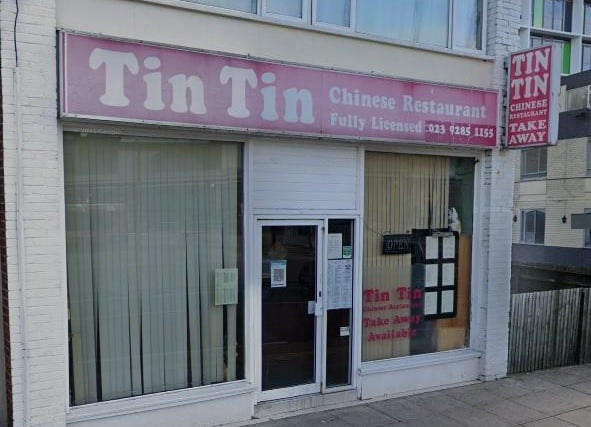 The sixth best Chinese restaurant in Hampshire according to Tripadvisor is Tin Tin. They have a 4.5 star rating from 270 reviews.