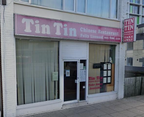 The sixth best Chinese restaurant in Hampshire according to Tripadvisor is Tin Tin. They have a 4.5 star rating from 270 reviews.