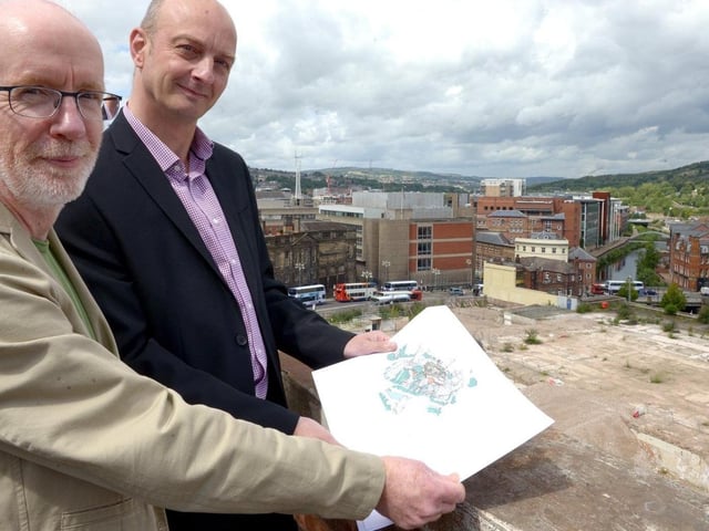 Sheffield has ‘Levelling Up Funding’ to invest in three projects that focus on the heritage, culture, natural environment and public realm of the Castlegate area.
The project is for works to reveal the ruins of Sheffield’s Castle and the river Sheaf, create enhanced public realm and green space, and creation of development plots to allow for future businesses to locate in the area.” It is not known when work will start.